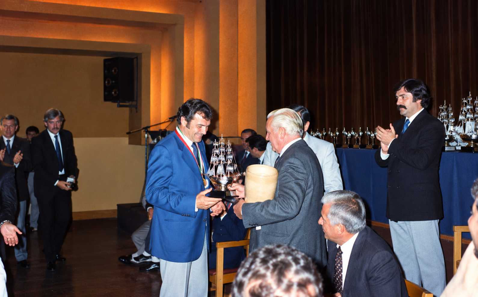 Kevin Ashurst at the 1987 World Angling Championship in Portugal