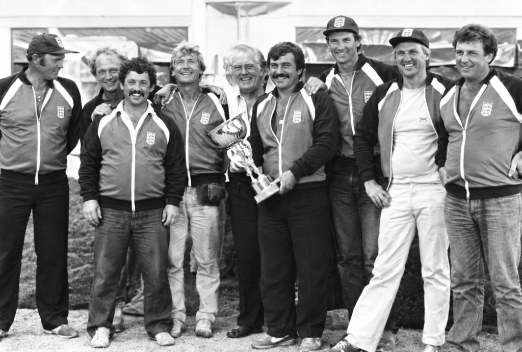 England World Championship team Florence 1985
