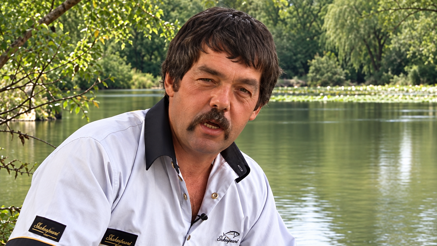 Ian Heaps during his later fishing years